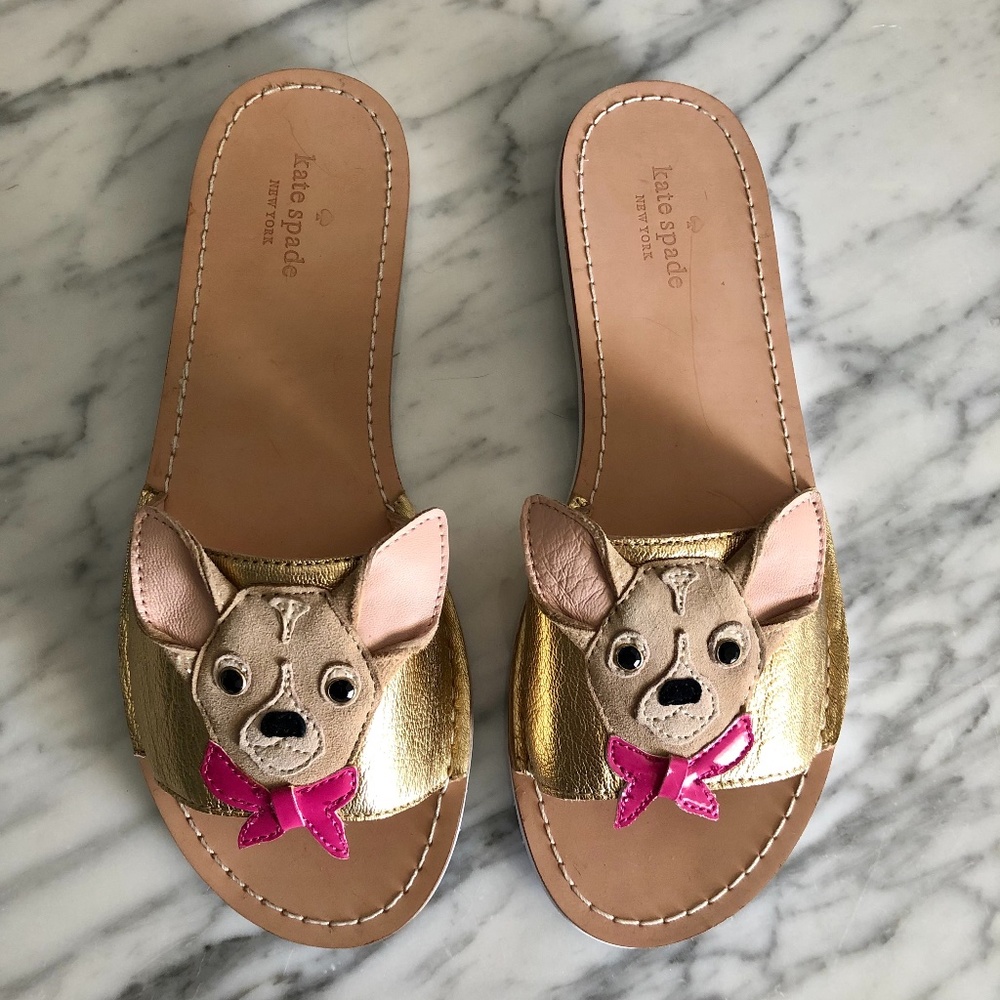 New Kate Spade Isadore Chihuahua Sandals Size 8